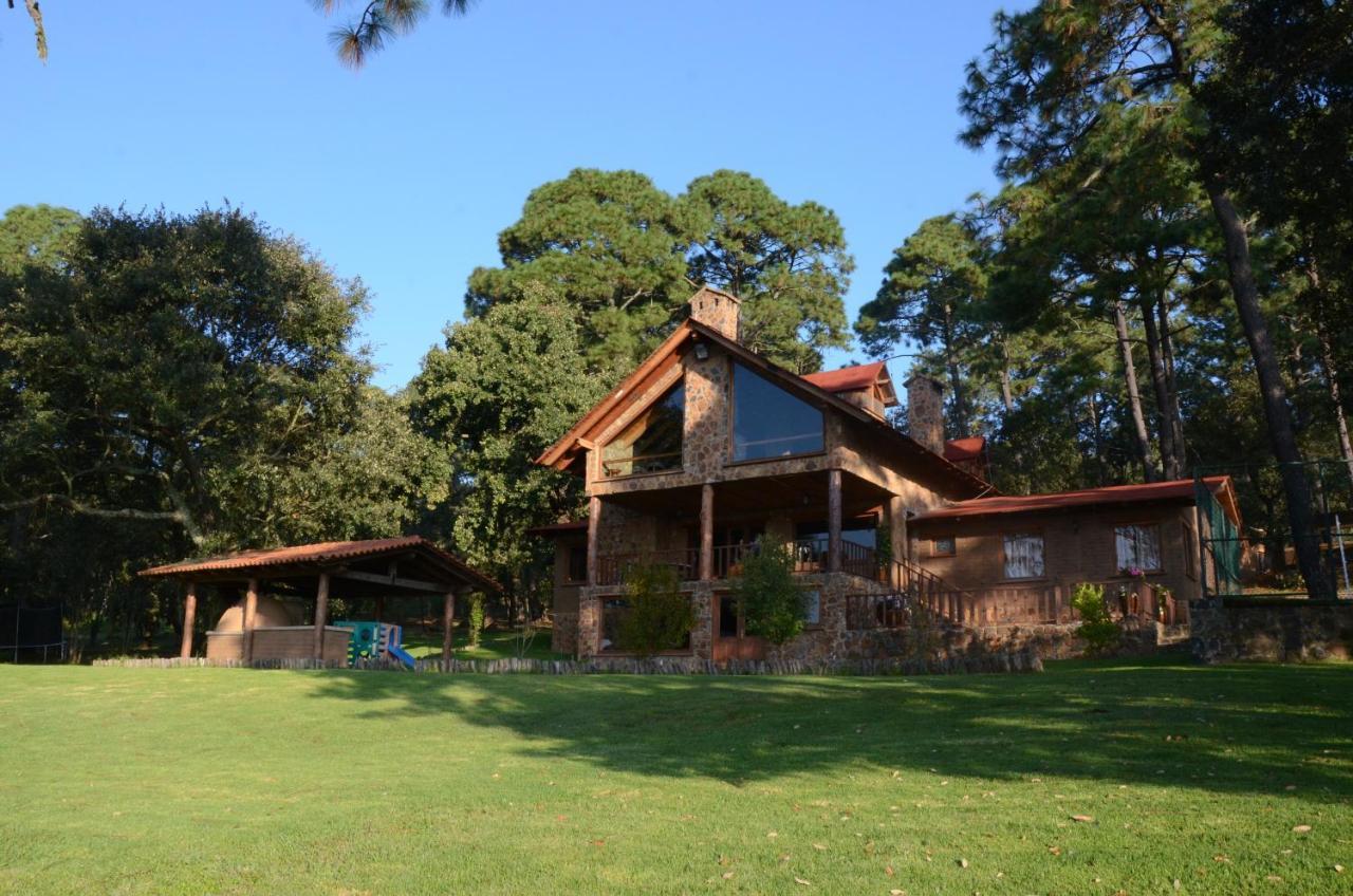 Cabana El Ensueno Tapalpa Bagian luar foto